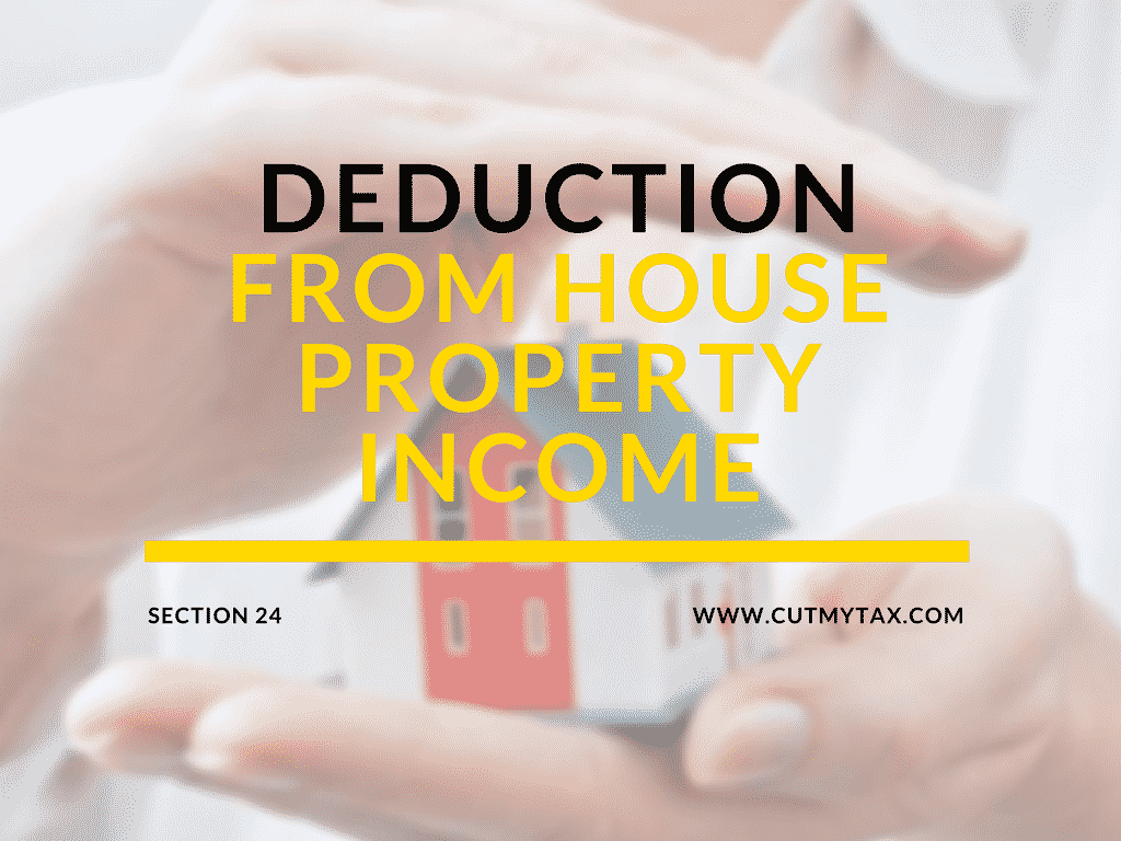 Deduction from house property section 24