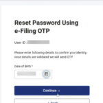 Step2-Income Tax Password Reset How to New e filing portal _ Forgot Password Income Tax login_ ITR 2022-23 3-1 screenshot